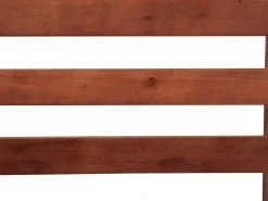 Havebænk med hynde PORTICI 210 cm Eukalyptustræ Mørkebrun/taupe