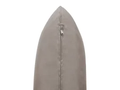 Havebænk med hynde PORTICI 210 cm Eukalyptustræ Lysebrun/taupe