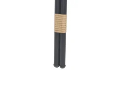 Havebænk med hynde PRATELLO 122 cm PE-rattan Naturlig