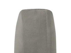 Havebænk med hynde SALERNO 142 cm Metal Mørkegrå