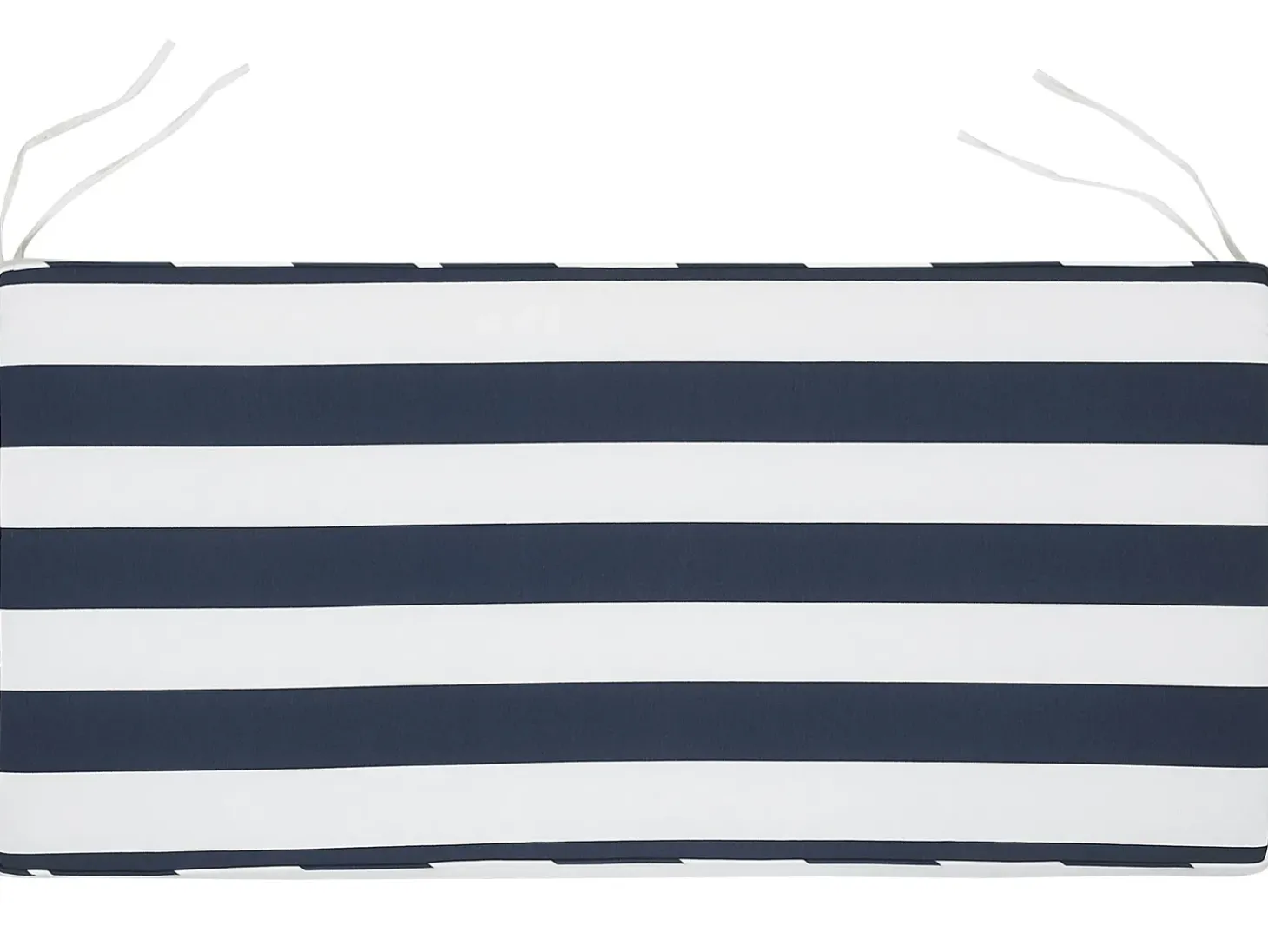 Havebænk med hynde VIVARA 160 cm Certificeret akacietræ Navy Blå