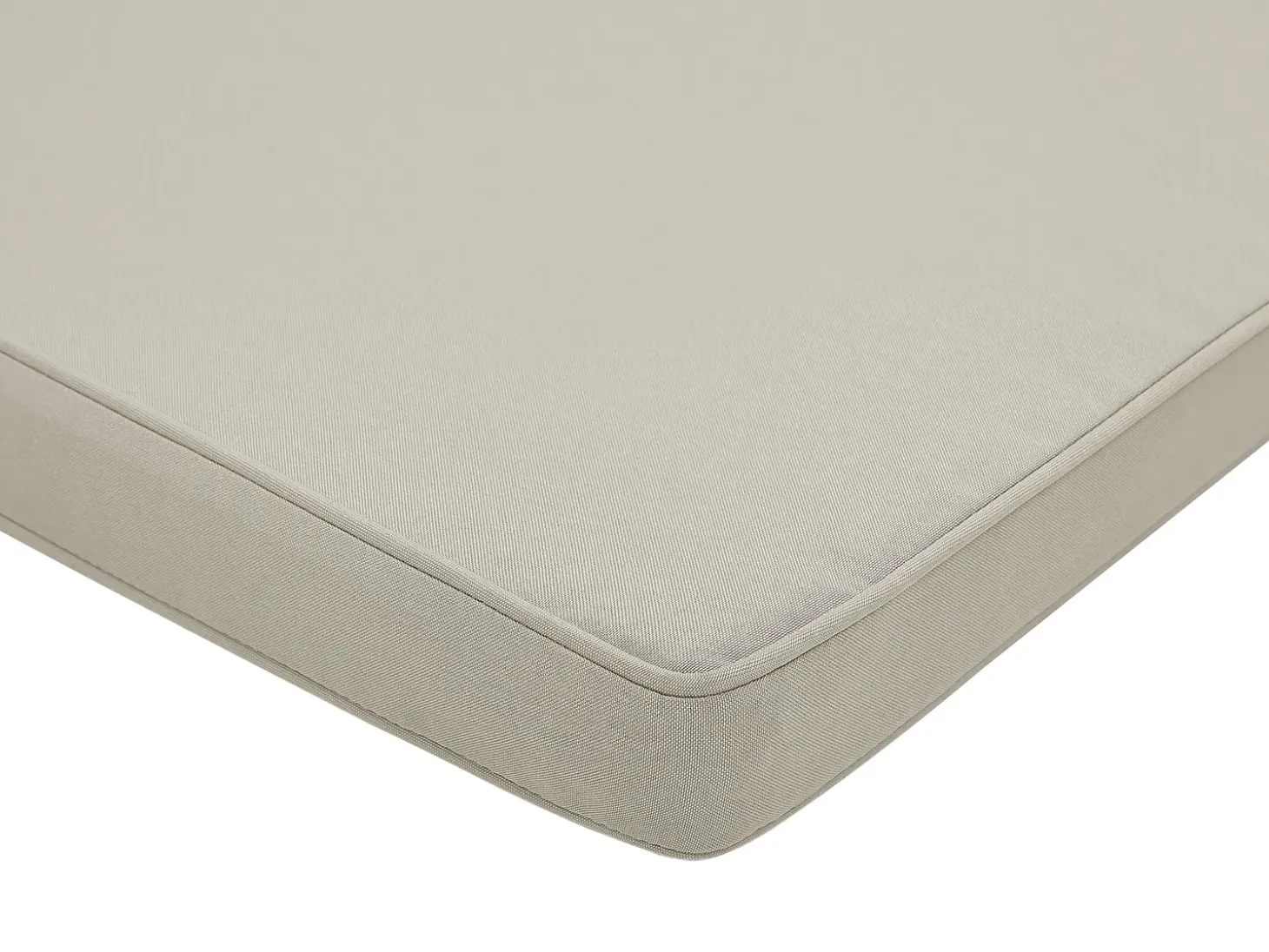 Havebænk med hynde VIVARA 160 cm Certificeret akacietræ Beige