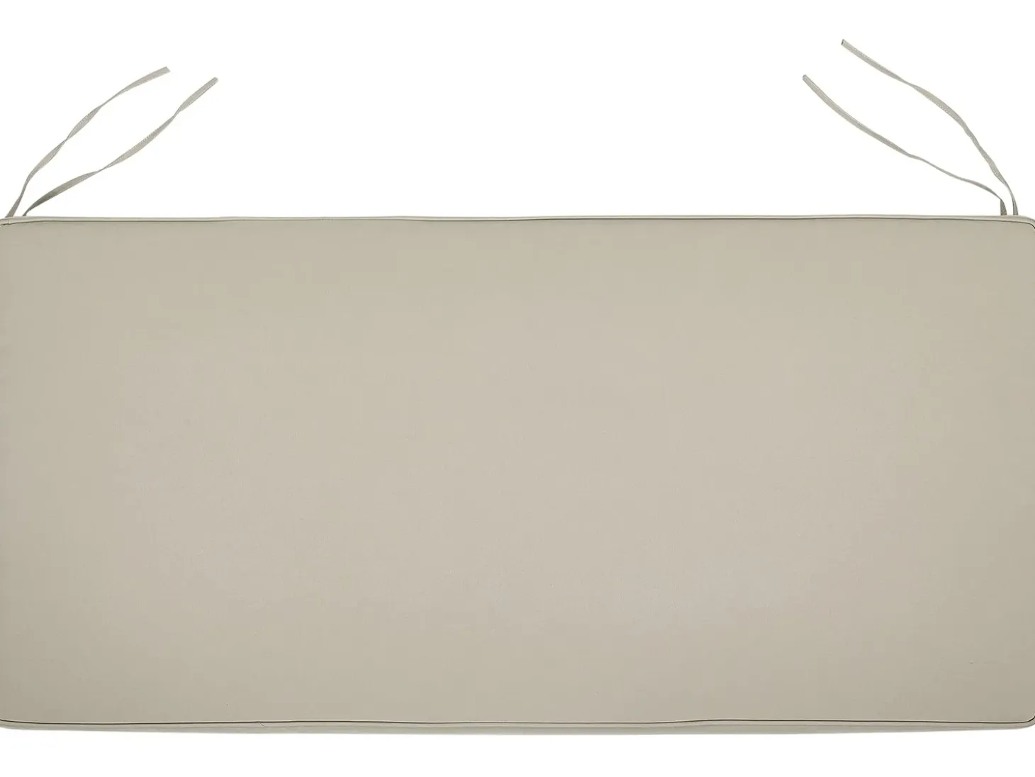 Havebænk med hynde VIVARA 160 cm Certificeret akacietræ Beige