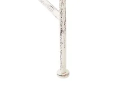 Havebænk MILAZZO 130 cm Metal Hvid