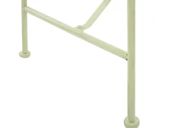 Havebænk MILAZZO 130 cm Metal Lysegrøn