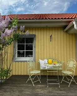 Havebænk MILAZZO 130 cm Metal Lysegrøn