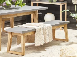 Havebænk ORIA 160 cm Beton Grå