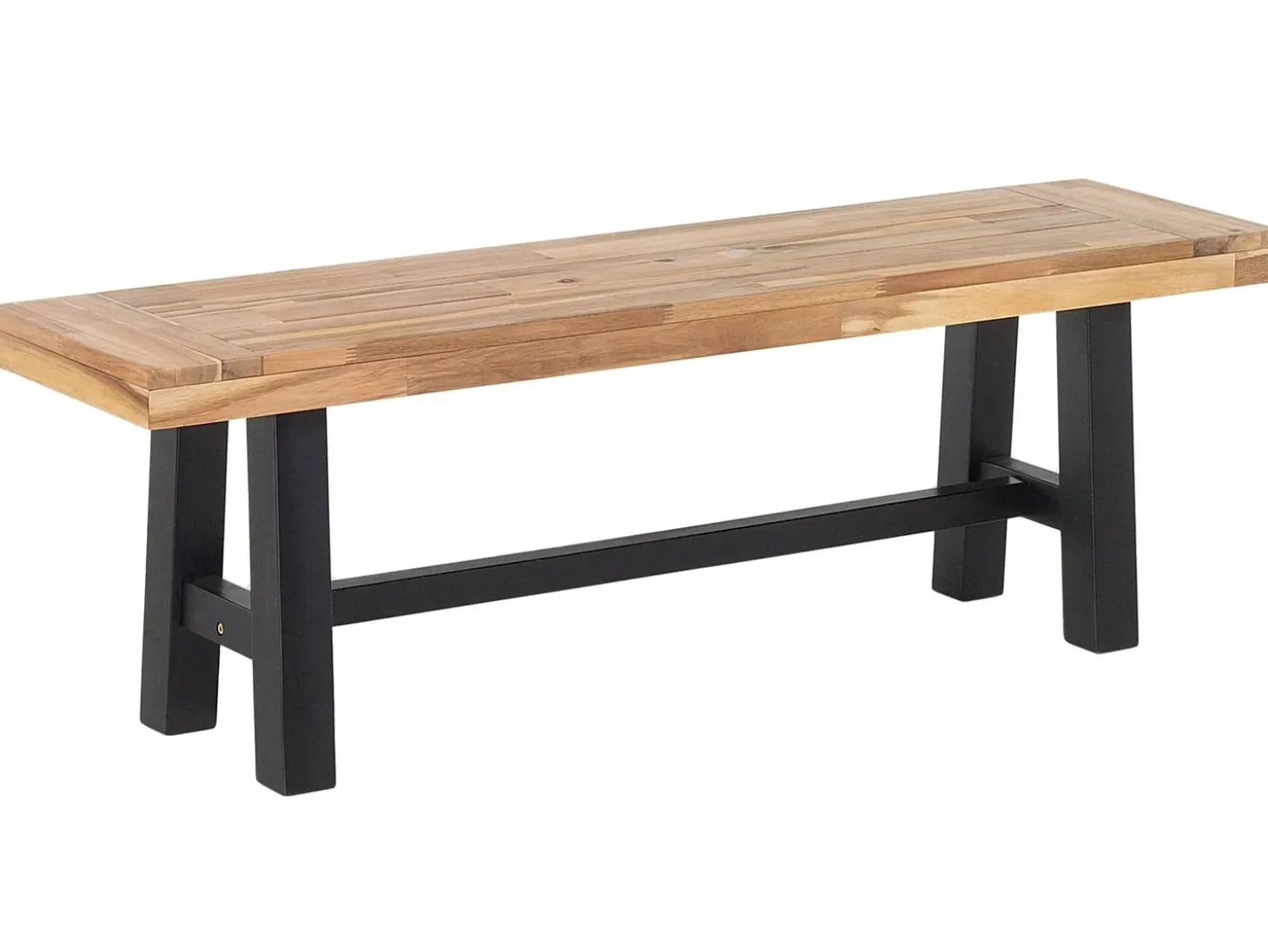 Havebænk SCANIA 140 cm Akacietræ Sort