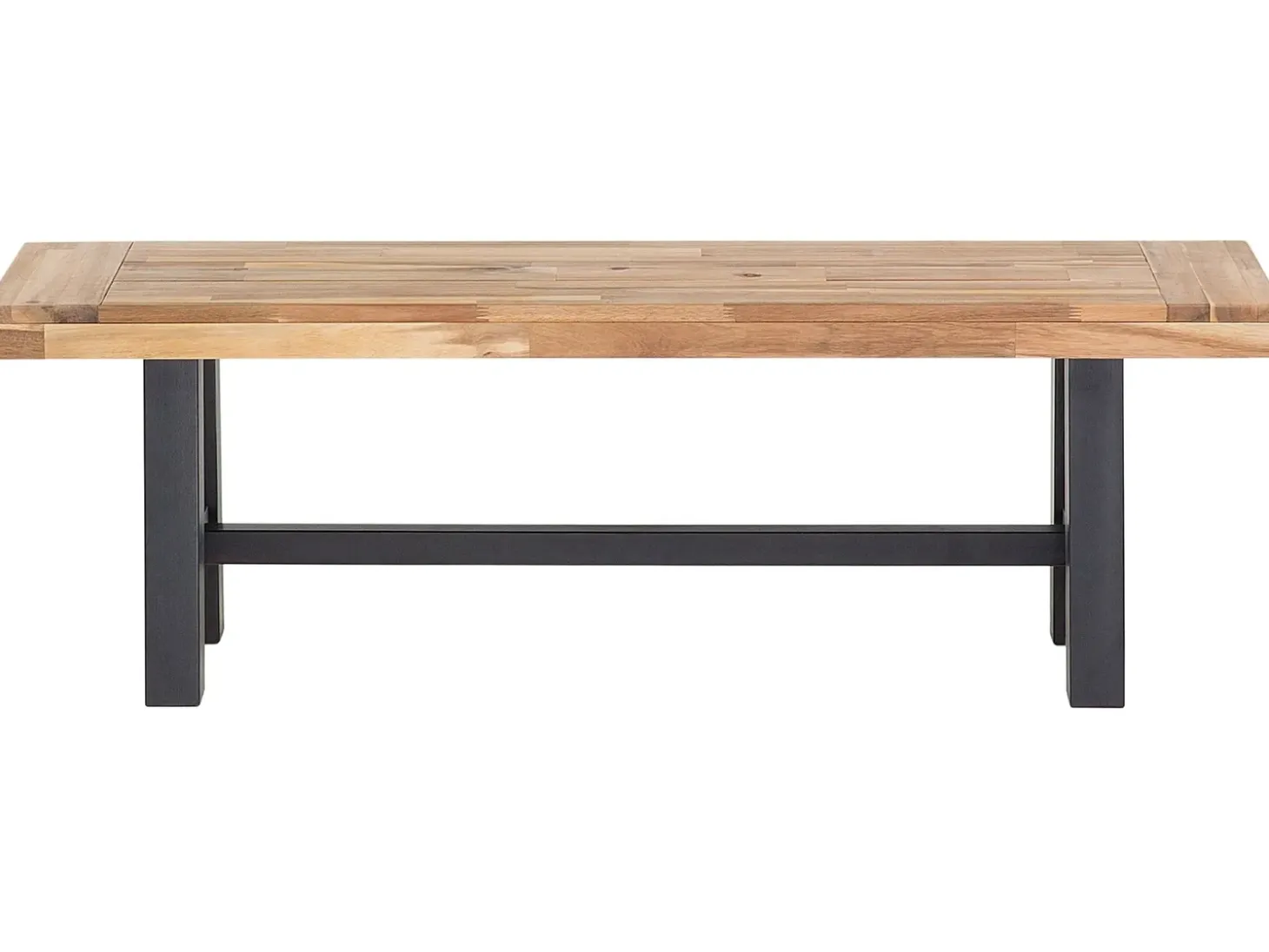 Havebænk SCANIA 140 cm Akacietræ Sort
