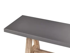 Havebænk TONNARE 200 cm Beton Grå