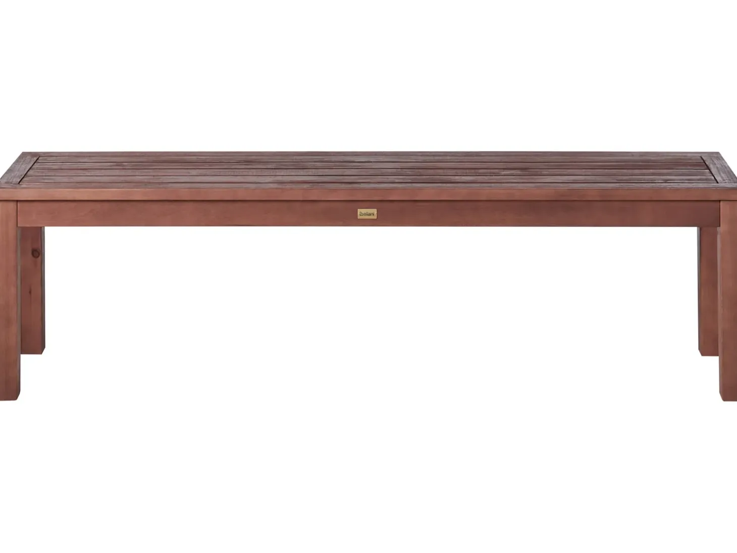 Havebænk TUSCANIA 160 cm Eukalyptustræ Mørkebrun