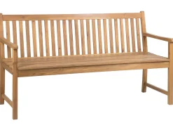 Havebænk VIVARA 160 cm Certificeret akacietræ Lysebrun