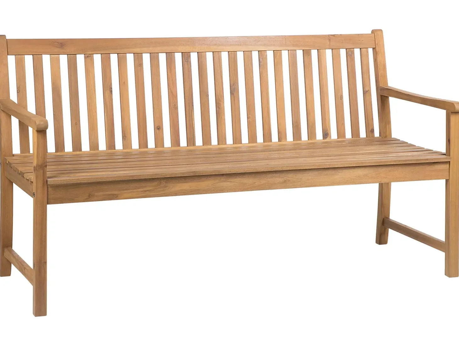 Havebænk VIVARA 160 cm Certificeret akacietræ Lysebrun