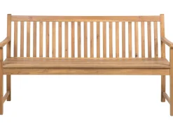 Havebænk VIVARA 160 cm Certificeret akacietræ Lysebrun