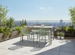 Havebord BARTICA 154 cm 84 cm Beige