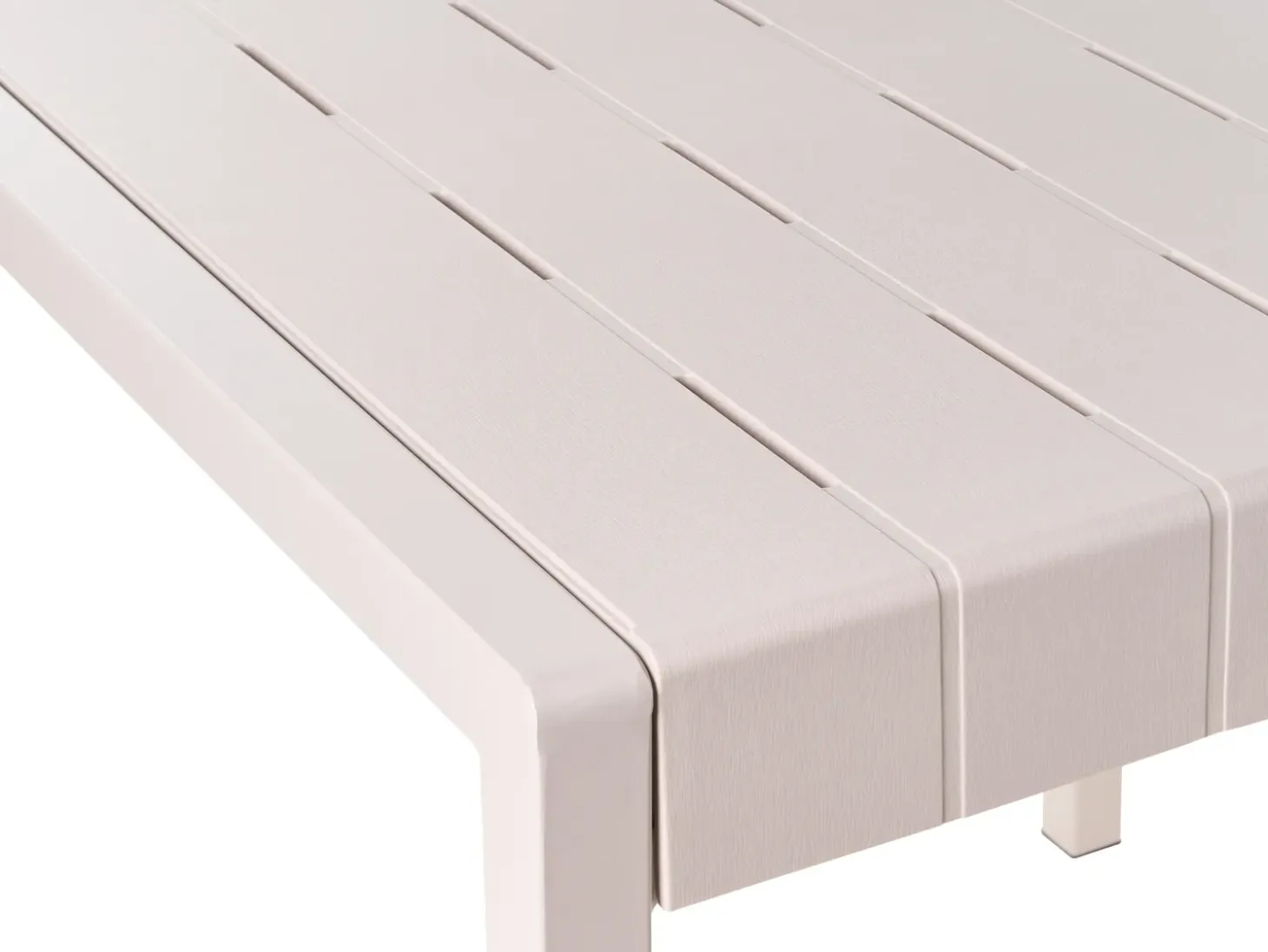 Havebord BARTICA 154 cm 84 cm Beige