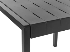 Havebord BARTICA 81 cm 84 cm Sort