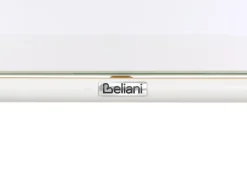 Havebord CARAVINO 160 cm 90 cm Metal Lys Beige