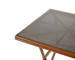Havebord CASPRI II 80 cm 80 cm Glas Grå