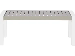 Havebord CASTELLA 120 cm 70 cm Metal Brungrå