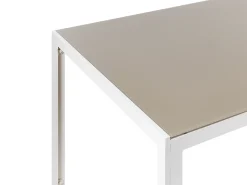 Havebord CATANIA 160 cm 91 cm Glas Beige