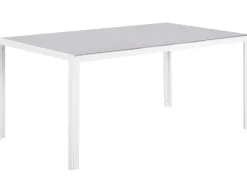 Havebord CATANIA 160 cm 91 cm Glas Grå