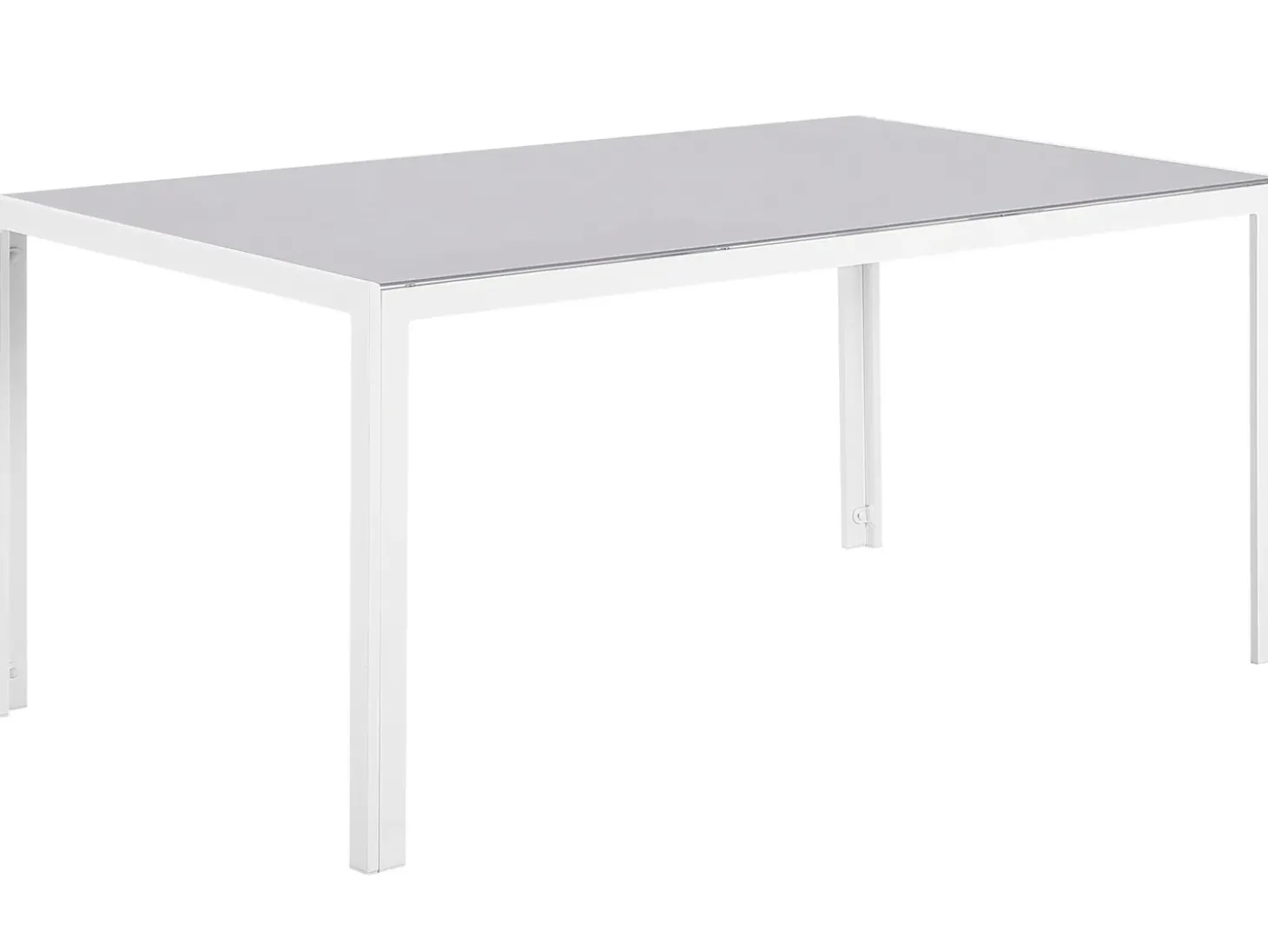 Havebord CATANIA 160 cm 91 cm Glas Grå