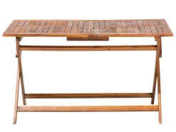 Havebord CENTO 140 cm 75 cm Akacietræ Brun