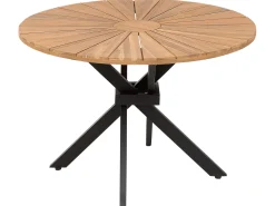 Havebord CISSONE 110 cm 110 cm Akacietræ Brun