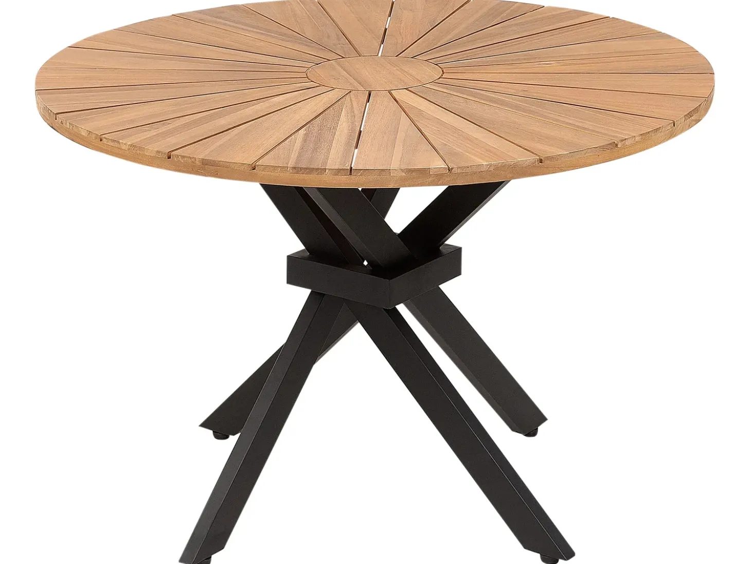 Havebord CISSONE 110 cm 110 cm Akacietræ Brun