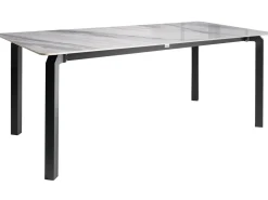 Havebord FELETTO 180 cm 90 cm Sten Grå marmor