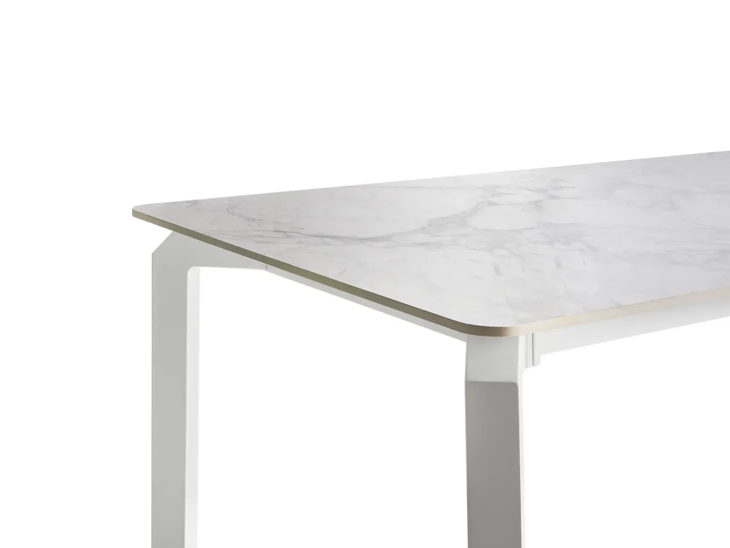 Havebord FELETTO 180 cm 90 cm Sten Hvid marmor