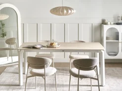 Havebord FELETTO 180 cm 90 cm Sten Travertin Effekt