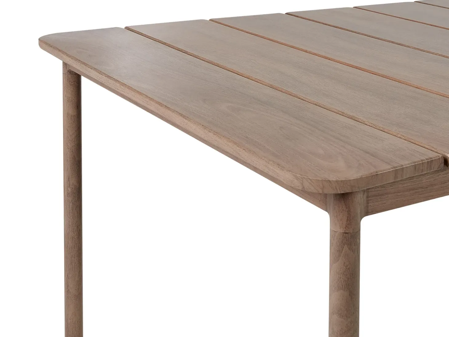 Havebord FLAVIA 185 cm 96 cm Metal Brun