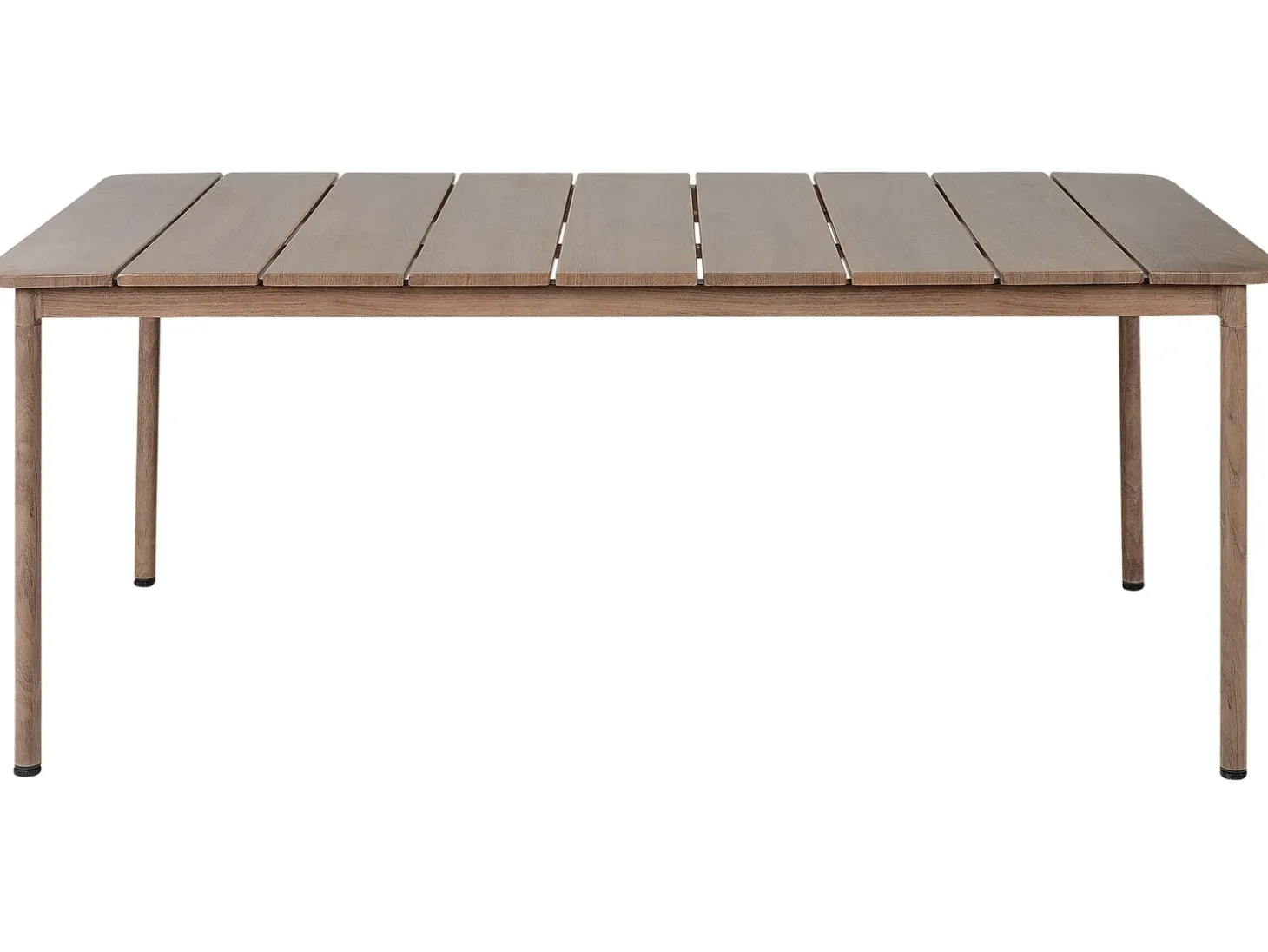 Havebord FLAVIA 185 cm 96 cm Metal Brun