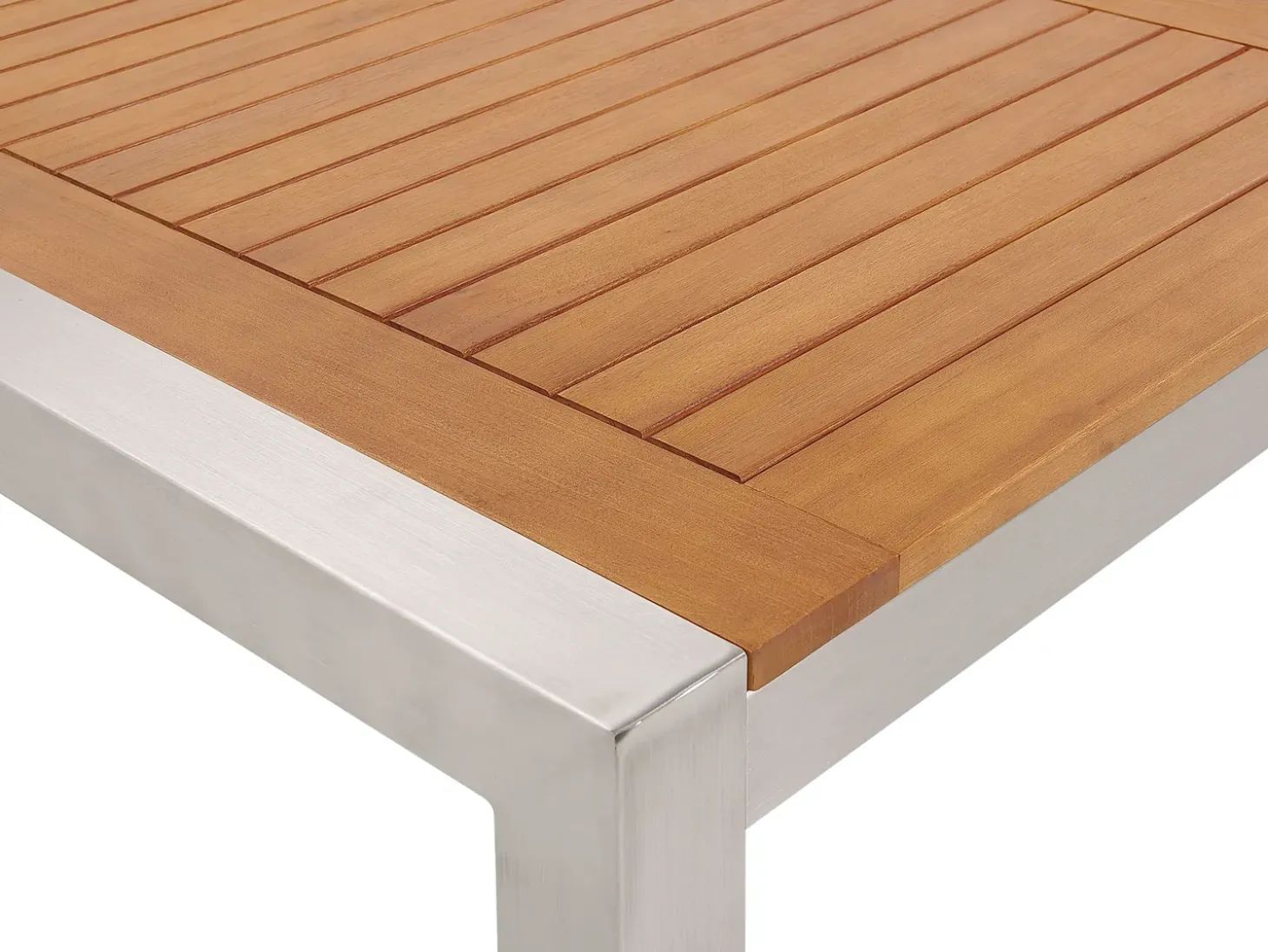 Havebord GROSSETO 220 cm 100 cm Eukalyptustræ Brun