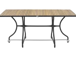 Havebord LASCARI 160 cm 90 cm Akacietræ Lysebrun