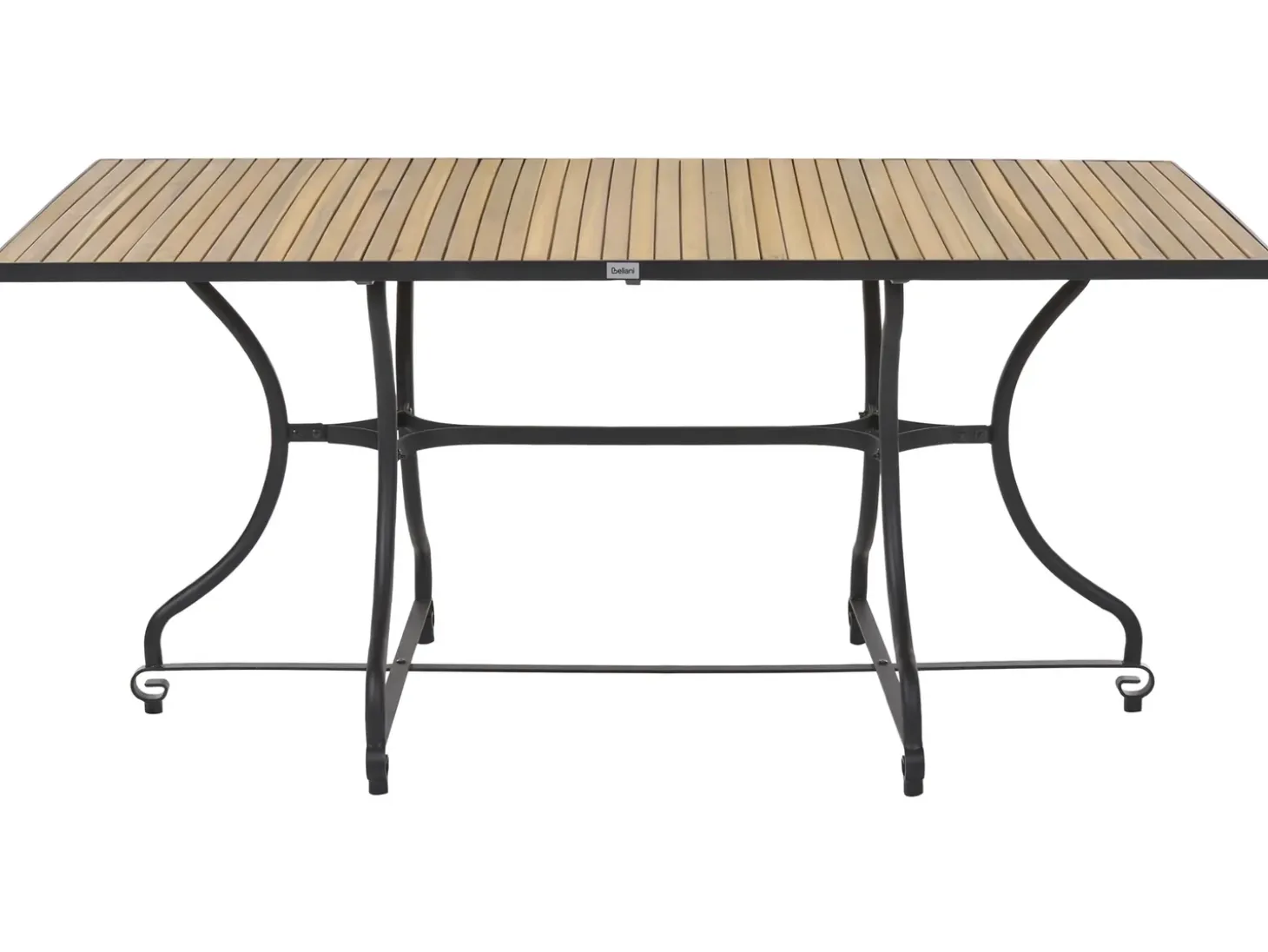 Havebord LASCARI 160 cm 90 cm Akacietræ Lysebrun