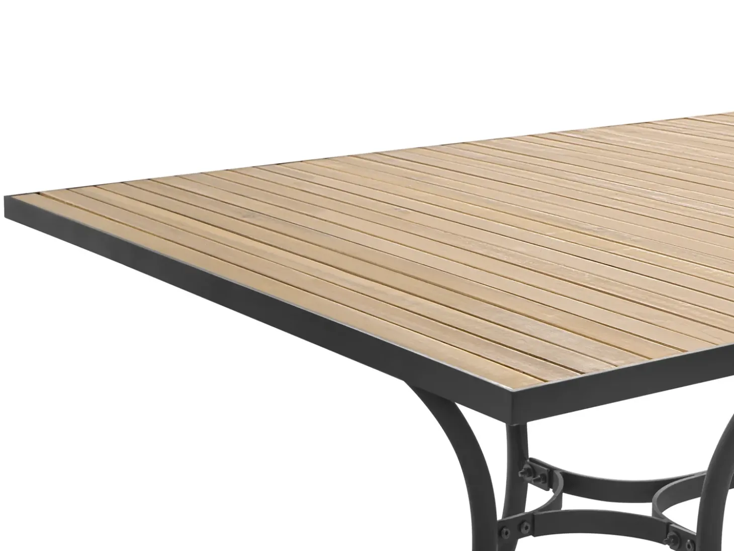 Havebord LASCARI 160 cm 90 cm Akacietræ Lysebrun