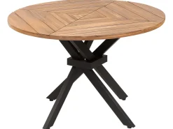 Havebord LISSONE 110 cm 110 cm Akacietræ Brun