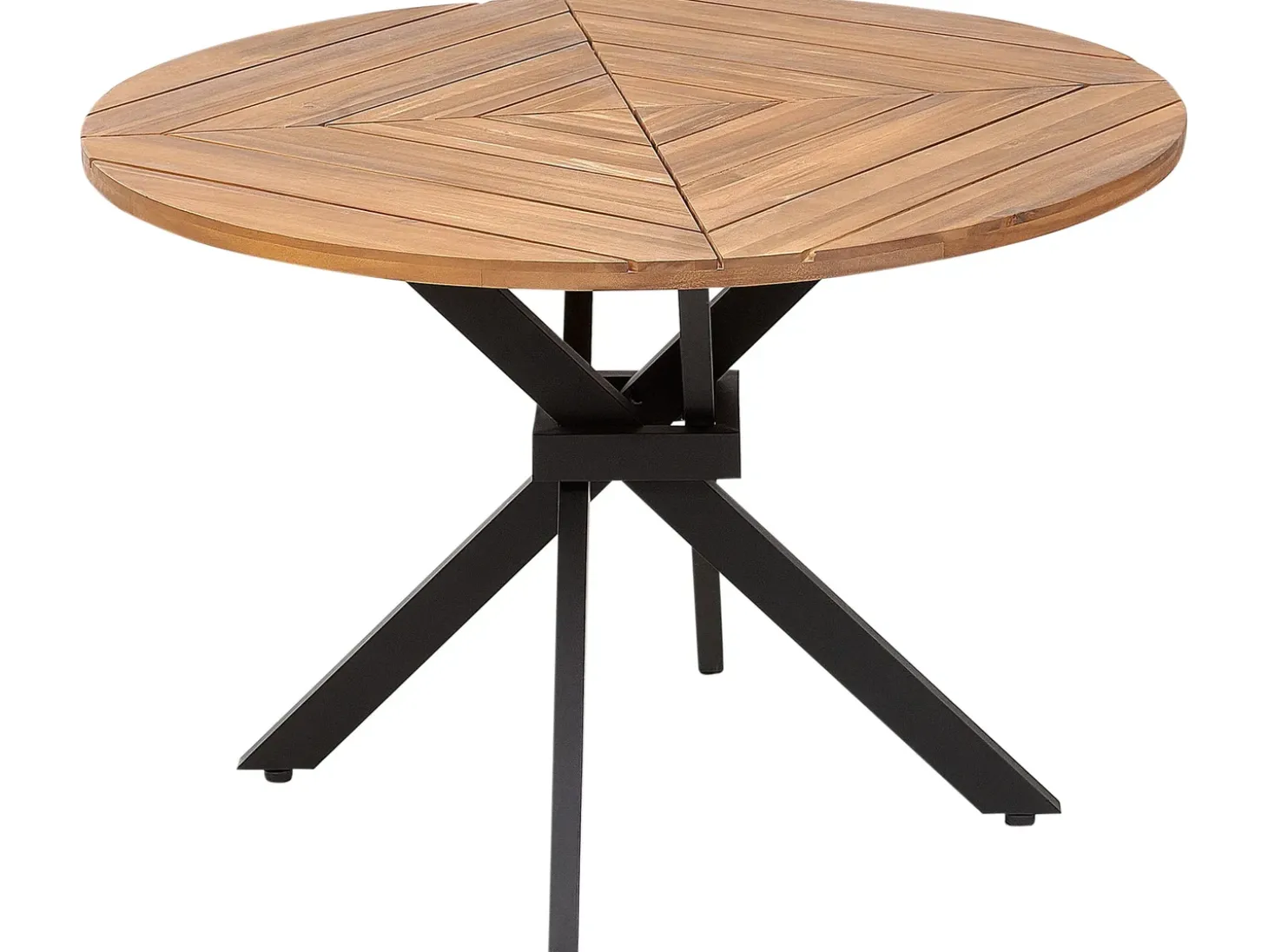 Havebord LISSONE 110 cm 110 cm Akacietræ Brun