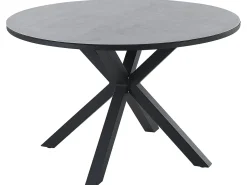 Havebord MALETTO 120 cm 120 cm Glas Grå