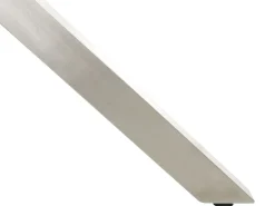 Havebord MALETTO 120 cm 120 cm Glas Sølv