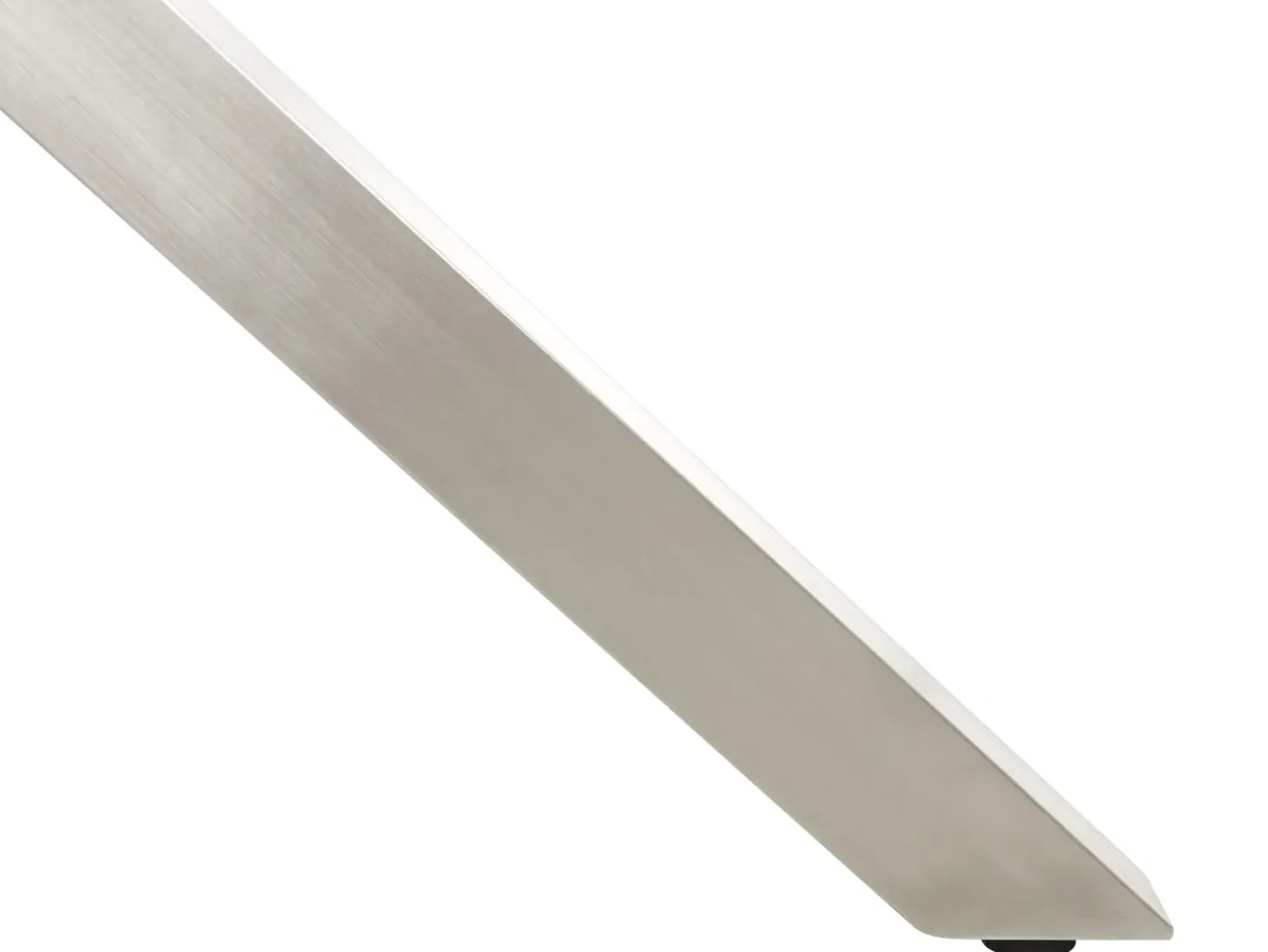 Havebord MALETTO 120 cm 120 cm Glas Sølv