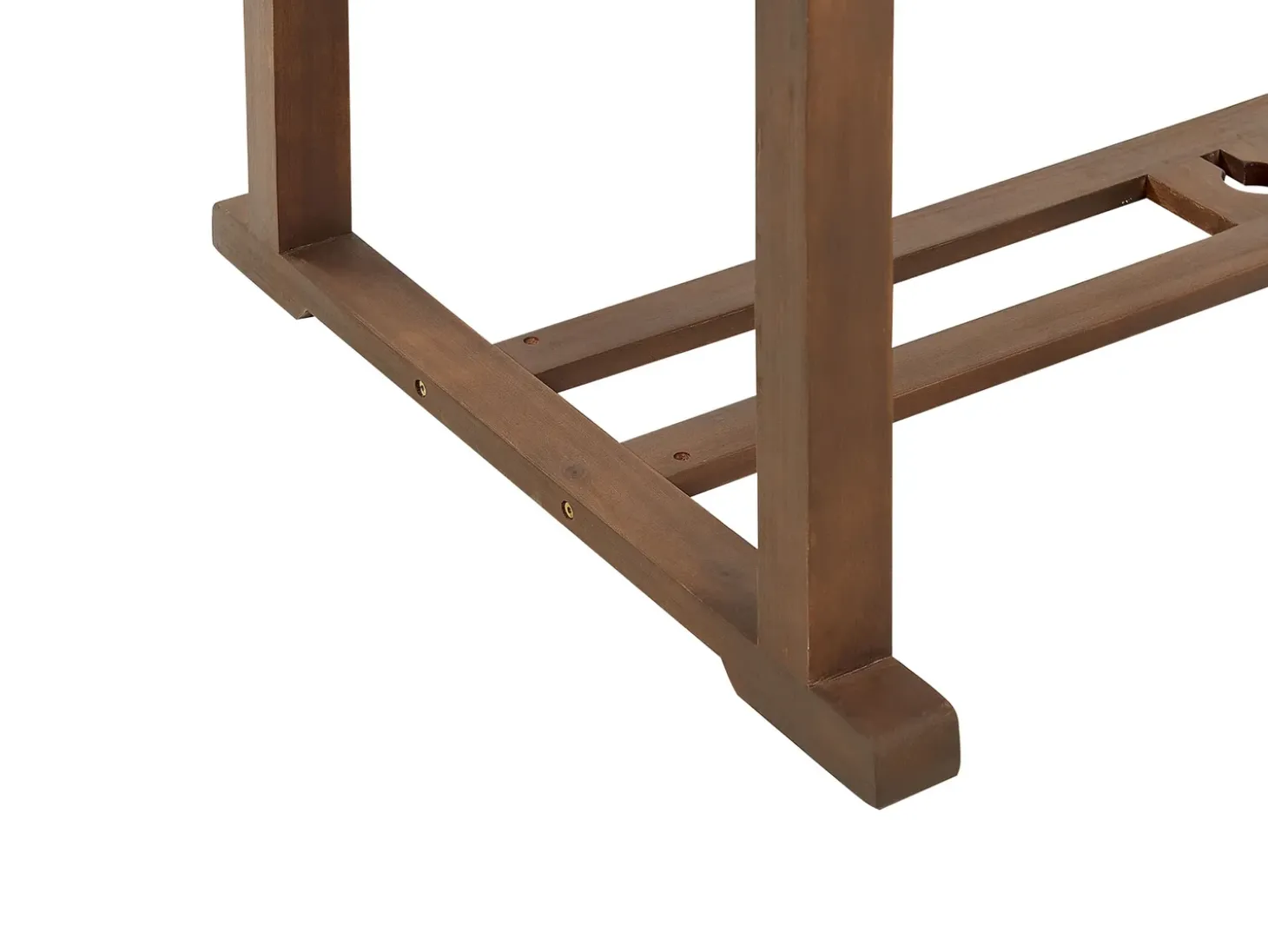 Havebord med udtræk AMANTEA 160/220 cm 90 cm Akacietræ Mørkebrun