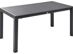 Havebord med udtræk ARDESIO 160/220 cm 90 cm Metal Mørkegrå