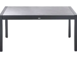 Havebord med udtræk BINASCO 160/220 cm 90 cm Sten effekt Grå