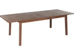 Havebord med udtræk CESANA 180/240 cm 100 cm Akacietræ Mørkebrun