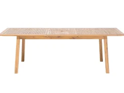 Havebord med udtræk CESANA 180/240 cm 100 cm Akacietræ Lysebrun