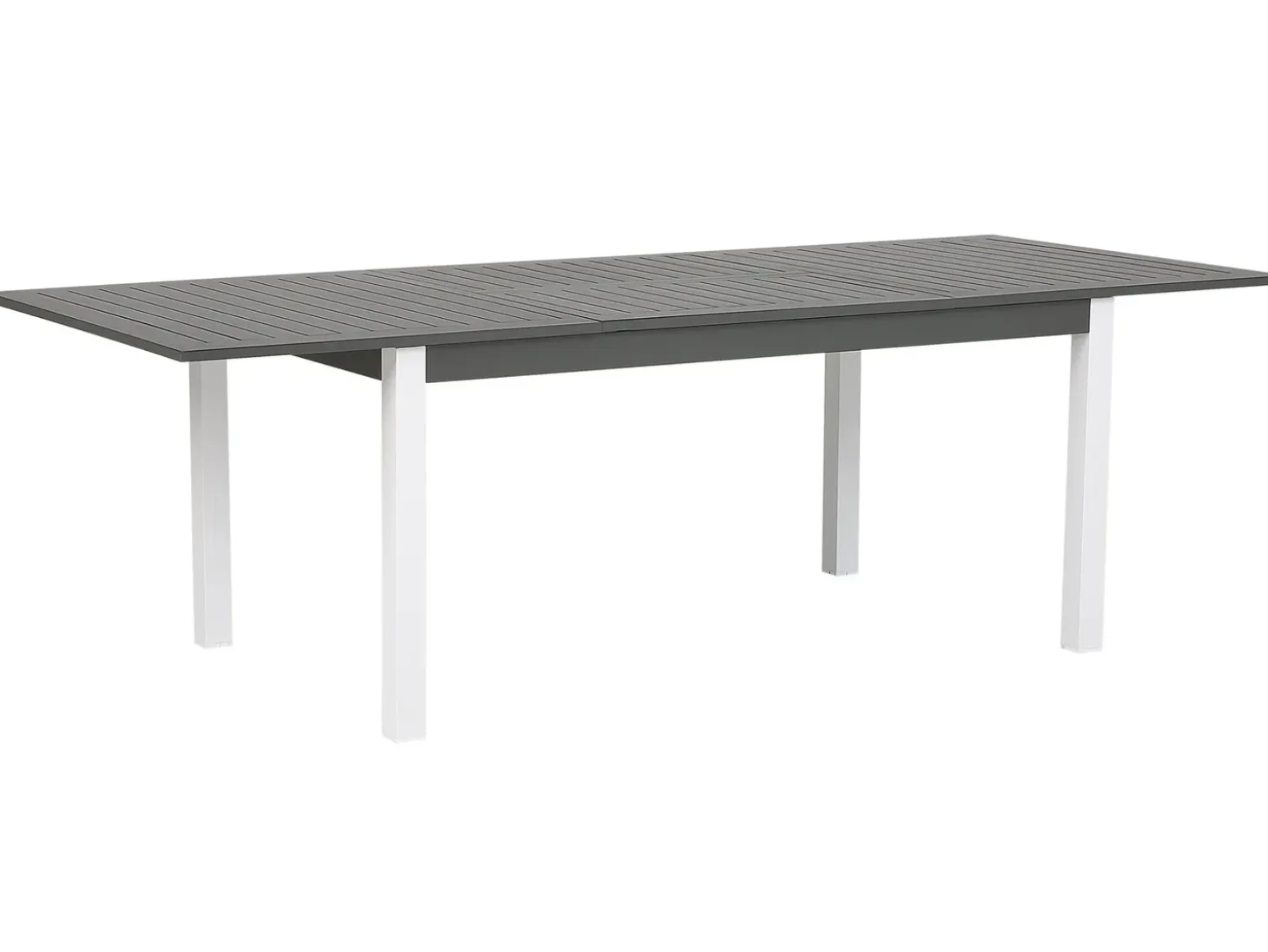 Havebord med udtræk PANCOLE 168/248 cm 100 cm Metal Grå